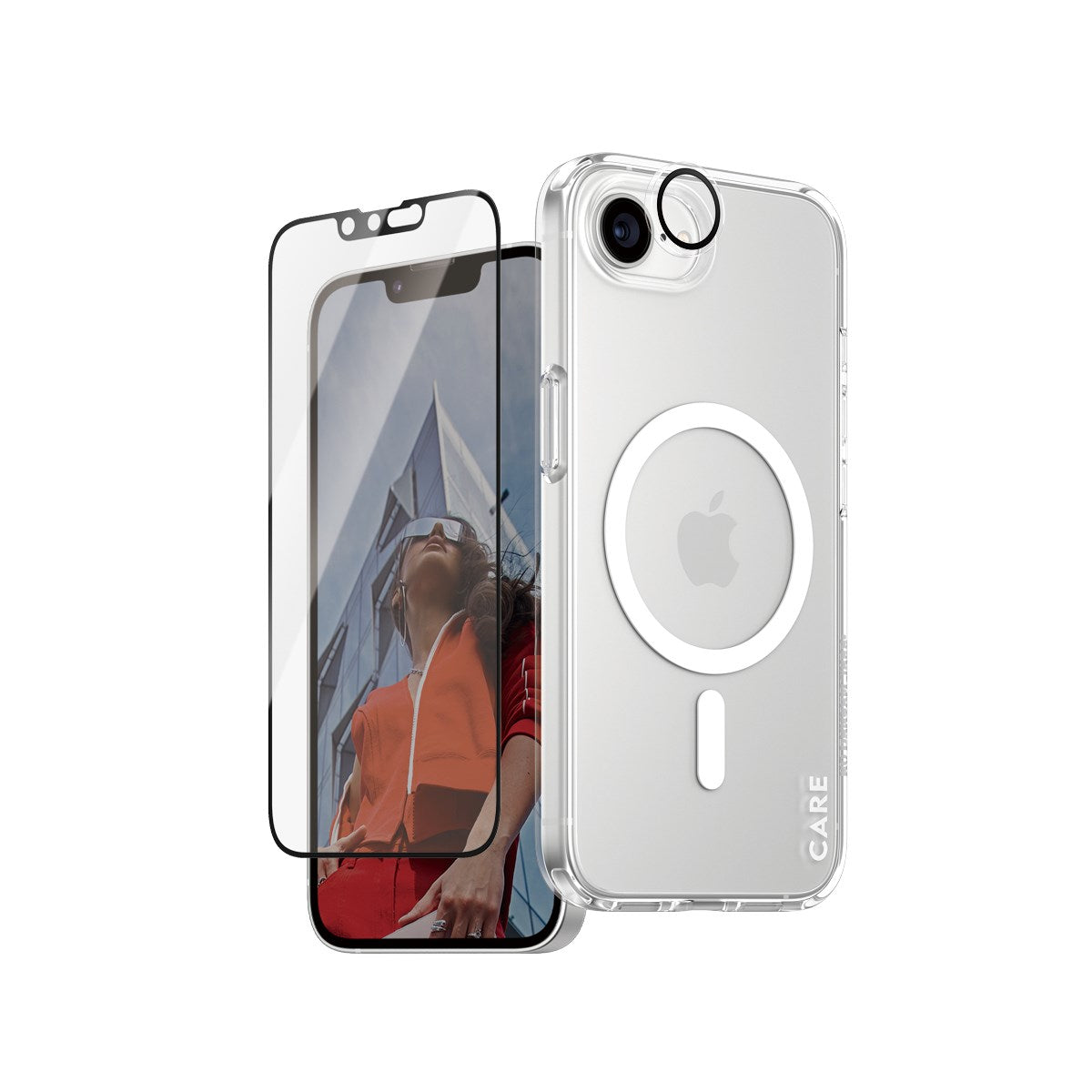 CARE by PanzerGlass® Flagship 3-in-1 Bundle iPhone 16e